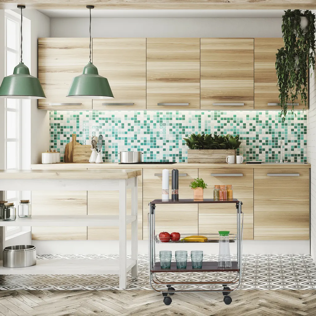 relaxdays Klappbarer Servierwagen Relaxdays Klappbarer Servierwagen -Küchenbedarf Laden 005ac8a4b3cf01cd7f2c79e2ade7104c