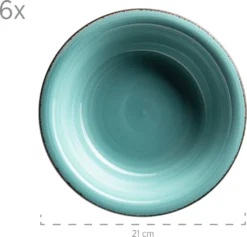 Mäser 931614 Kombiservice Lumaca Für 6 Personen, Steingut, Türkis (1 Set, 30-teilig) 6 Mäser 931614 Kombiservice Lumaca Für 6 Personen, Steingut, Türkis (1 Set, 30-teilig) -Küchenbedarf Laden 01c384f8cd7c5d3b4af0a7c0063f71f8