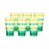 Leonardo EVENT Trinkglas Grün Gestreift330ml 6er Set - A -Küchenbedarf Laden 01ec90b6a591b5638f396b23063824bb