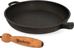 Gusspfanne Ø 24 Cm Mit DECKEL Bratpfanne Gusseisen MAYSTERNYA IRON WOOD -Küchenbedarf Laden 02fa9b2d7cd585dca60e33264df8cd9c