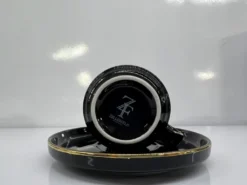 12tlg. Espressoservice Espresso Service Tassen Untertassen Schwarz (D029) -Küchenbedarf Laden 04823efb4efc2bc9cf99fc05fb449c20