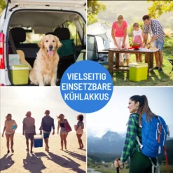 Deuba Kühlakku Set 12 Stunden Flach Je 200ml Für Kühltasche Kühlbox Outdoor Kühlelement Kühlpack Cool Pack Kühlakkus, Anzahl:12er Set -Küchenbedarf Laden 058ba6458844f67c538e4020798ae040