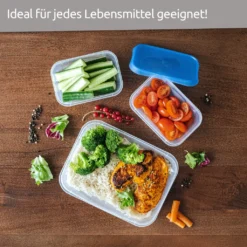 Wüllner & Kaiser Gefrierdosen 4er Set 750 Ml, Frischhaltedosen Mit Deckel, Ideal Zum Einfrieren, Vielfältig Verwendbar -Küchenbedarf Laden 066ba89c333be324c54835bd83eb1c70