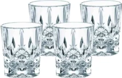 Nachtmann 100694 Noblesse Stamper Kristallglas, 55 Ml, H: 6,1 Cm, ø 5 Cm, Klar (4er Pack) -Küchenbedarf Laden 0938f8fa0c1903483aeb8d4d9924eee4