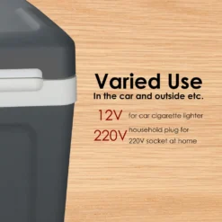 EINFEBEN Kuehlbox Tragbare 32 Liter, Thermo-Elektrische Kuehlbox, Wärmen Und Kühlen Mini-Kuehlschrank 12 Volt Und 230 Volt, ECO-Modus, Mit Tragegriff, Für Auto, Innenraum, Camping Kühlboxen -Küchenbedarf Laden 0980a6923be008ab68b61d3f522d1b2e