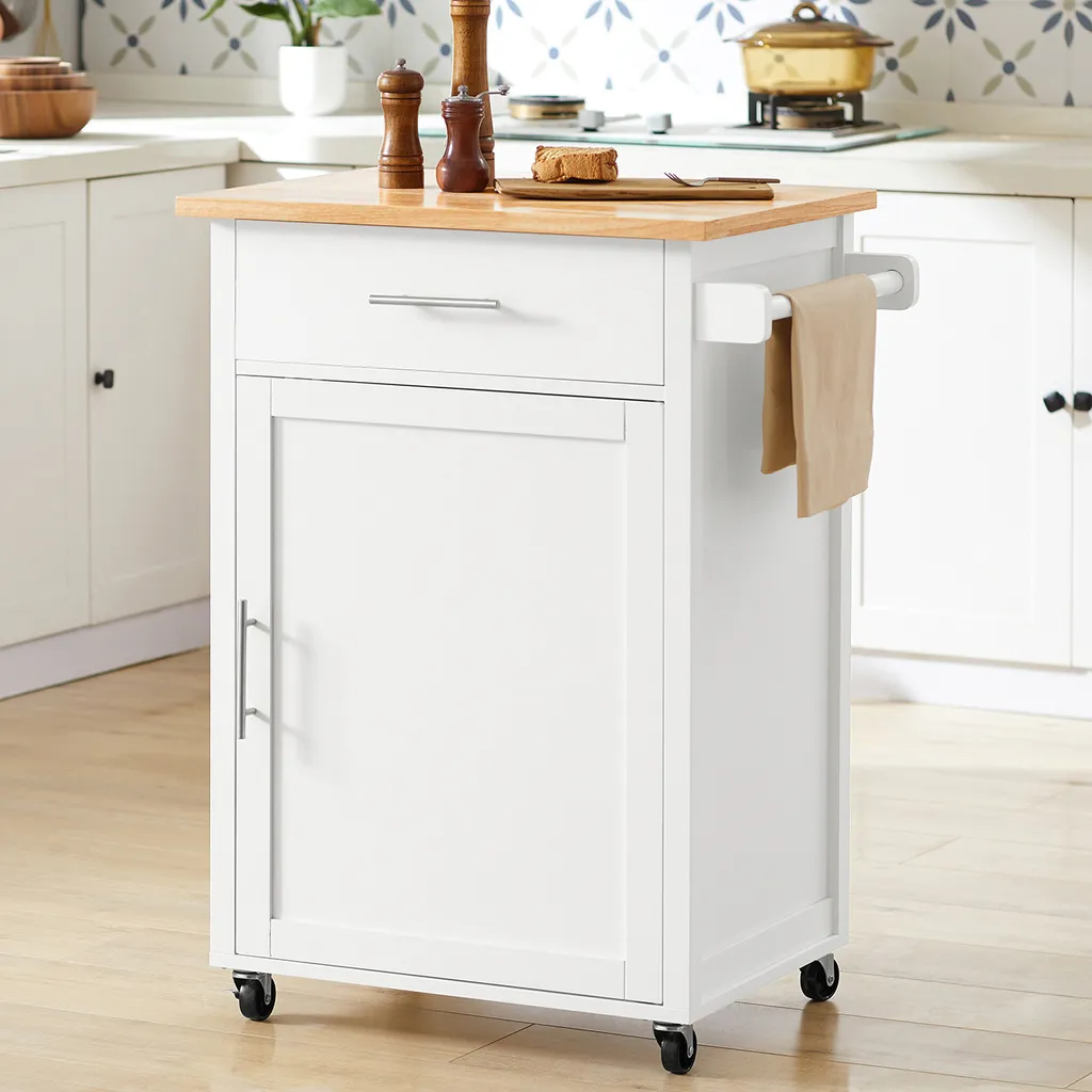 SoBuy FKW102-WN Küchenwagen mit Arbeitsplatte Servierwagen Beistellwagen Rollwagen Getränkewagen fürs Büro BHT ca.: 68x90x46cm SoBuy FKW102-WN Küchenwagen Mit Arbeitsplatte Servierwagen Beistellwagen Rollwagen Getränkewagen Fürs Büro BHT Ca.: 68x90x46cm -Küchenbedarf Laden 09a667fea5d8ded706d4c092d6cf0905