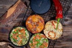 BBQ-Toro Gusseisen Grillpfännchen (6-er Set) | Ø 12,5 Cm | Bereits Eingebrannt -Küchenbedarf Laden 09acbbf7e12cf08a766d6624beef74af