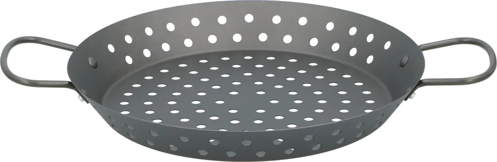 Jamie Oliver Grillpfanne - Antihaft - mit Griffen - spülmaschinenfest - Ø 30cm - Kohlenstoffstahl Jamie Oliver Grillpfanne - Antihaft - Mit Griffen - Spülmaschinenfest - Ø 30cm - Kohlenstoffstahl -Küchenbedarf Laden 0abf12979fdb7d3a9b33197fe7c411b0