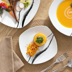 VEWEET, Tafelservice 'Teresa' Aus Porzellan, 36-teilig Geschirrset, Kombiservice Mit Dessertteller, Speiseteller Und Suppenteller -Küchenbedarf Laden 0c9b3727a465c75baf9bf6341d2953a1