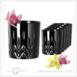 Schwarze Trinkgläser Mit Diamant Muster Aus Glas 250ml (max. 300ml) Gläser Whiskeygläser 8 Schwarze Trinkgläser Mit Diamant Muster Aus Glas 250ml (max. 300ml) Gläser Whiskeygläser -Küchenbedarf Laden 0f39d40a9274649ccfdce771fa12639a