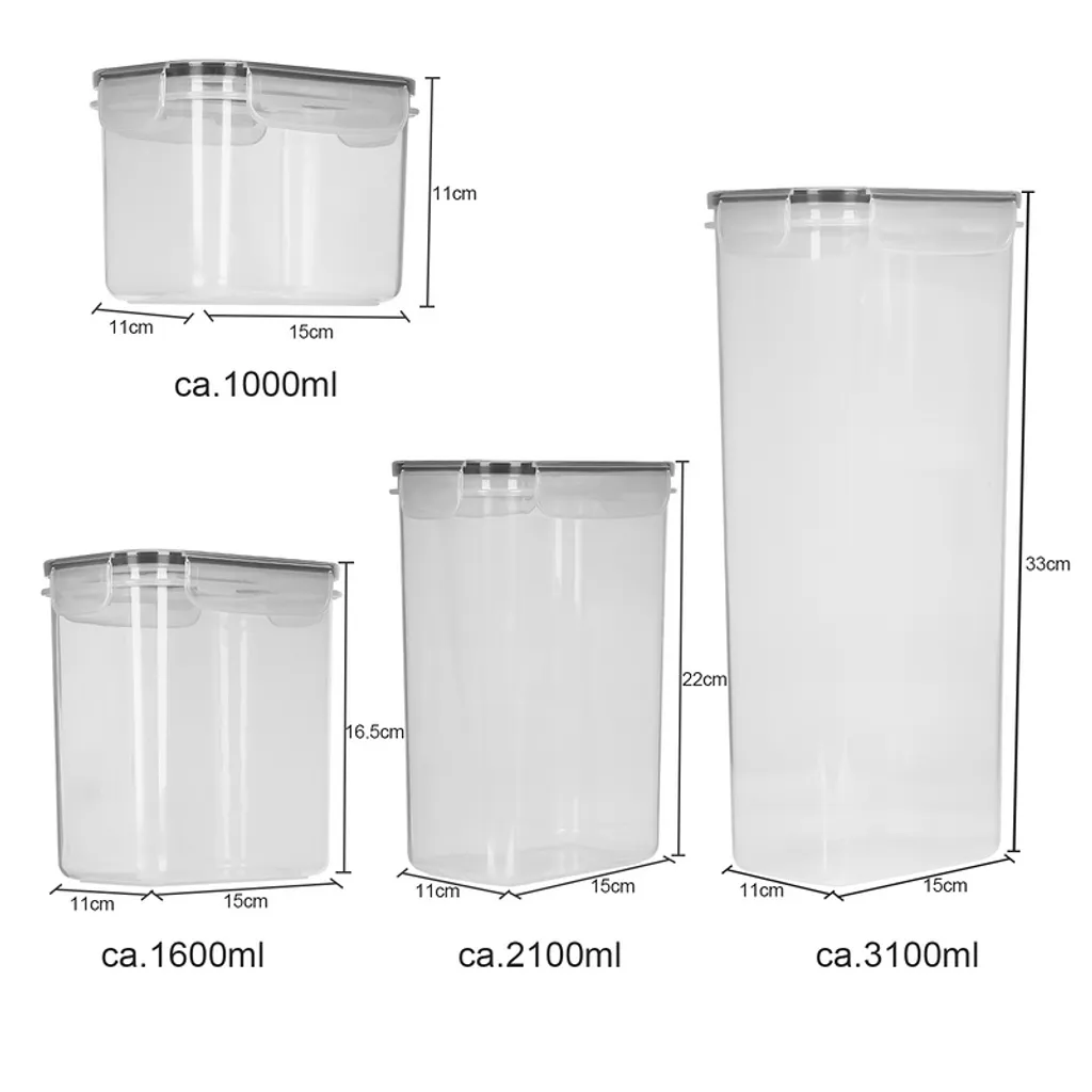 Lospitch 8er Set vorratsdosen Müsli Behälter Mehl Nudel Schüttdose Pasta Lebensmittel Lospitch 8er Set Vorratsdosen Müsli Behälter Mehl Nudel Schüttdose Pasta Lebensmittel -Küchenbedarf Laden 129b98dd17ab110de39932a061da491e