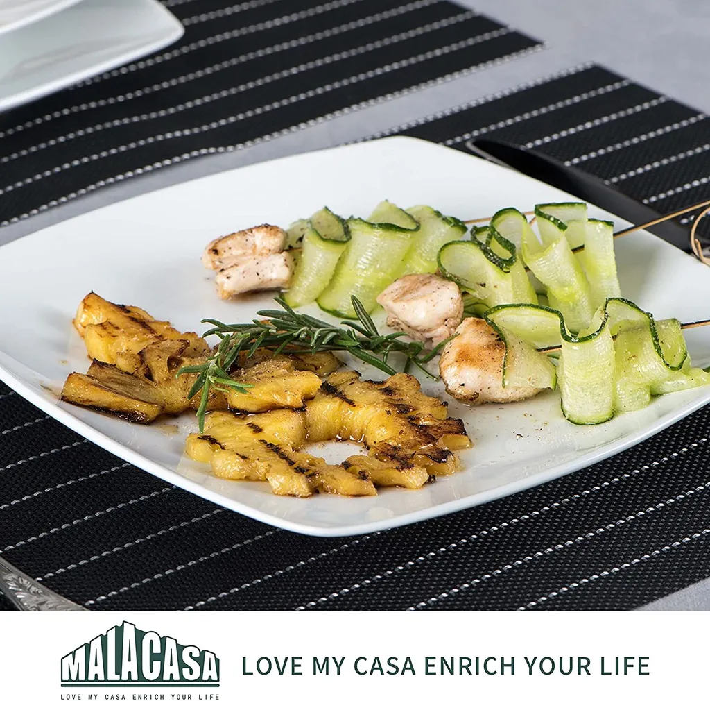 MALACASA, Serie Julia, 36 Tlg. Set Porzellan Geschirrset Tafelservice mit Kuchenteller, Flachteller und Suppenteller für 12 Personen MALACASA, Serie Julia, 36 Tlg. Set Porzellan Geschirrset Tafelservice Mit Kuchenteller, Flachteller Und Suppenteller Für 12 Personen -Küchenbedarf Laden 15c5da71e1919871076222b777e4874f