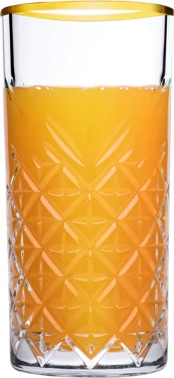 Pasabahce Timeless Golden Touch 4tlg Trinkglas Glas Tumbler 450ml 52800 -Küchenbedarf Laden 1687e7bef742c2d64dfd963769e9a1ba