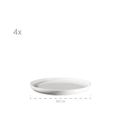 Mäser 931617 Kombiservice Finaro Für 4 Personen, Porzellan, Weiß (1 Set, 16-teilig) -Küchenbedarf Laden 17b9abe6beb514bb37d75feb764637b8