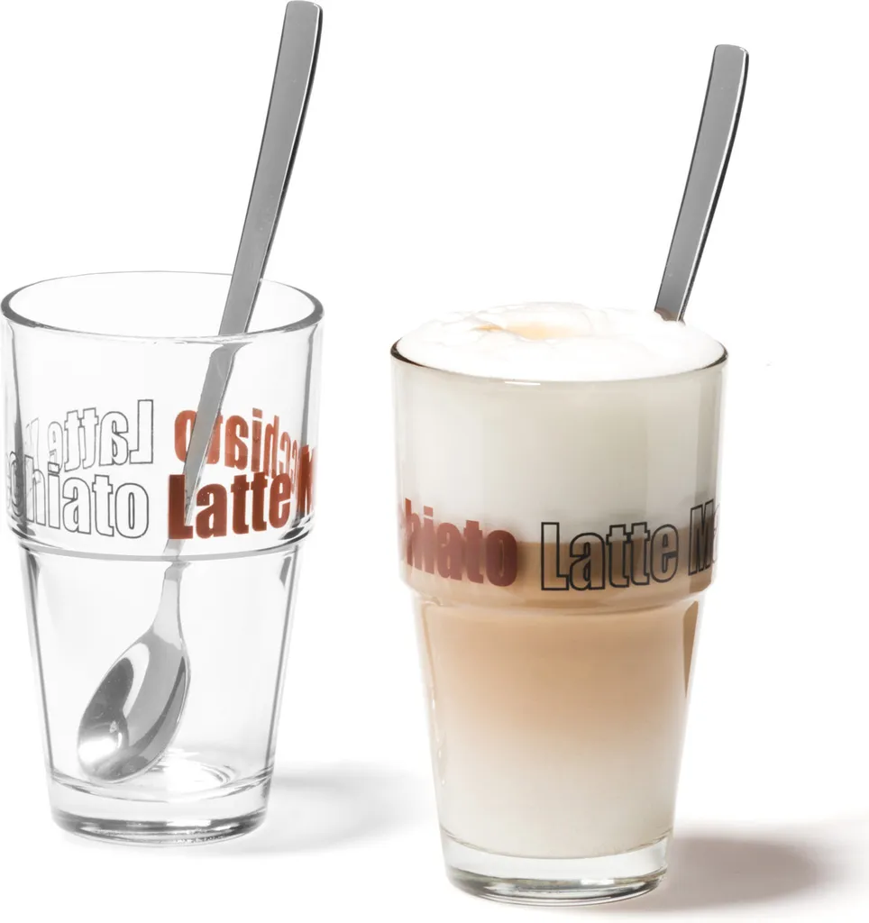 Leonardo Latte Macchiatto Becher 'Solo LM' mit Löffel, 400ml, Ø 8,5 x 14,7cm (4er Set) Leonardo Latte Macchiatto Becher 'Solo LM' Mit Löffel, 400ml, Ø 8,5 X 14,7cm (4er Set) -Küchenbedarf Laden 198347de5d137efe5a0af275004ab11a