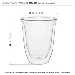 Thermoglas „DG-V“ 6er-Set 400 Ml 4 Thermoglas „DG-V“ 6er-Set 400 Ml -Küchenbedarf Laden 198439677a85fb32b1639d1301a15071