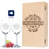 Leonardo Weingläser Oma Ist Die Beste & Opa Ist Der Beste Im 2er Set - Inkl. Gravierter Vintage-Holzkiste - Geschenk Für Oma & Opa - Geburtstag Großeltern -Küchenbedarf Laden 1b016046ad8a40ee6b1399f66168dff1