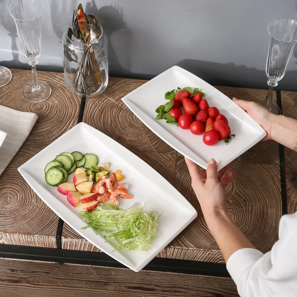 MALACASA 32 tlg. Kombiservice, Serie BLANCE Cremeweiß Porzellan Geschirrset mit Servierplatte MALACASA 32 Tlg. Kombiservice, Serie BLANCE Cremeweiß Porzellan Geschirrset Mit Servierplatte -Küchenbedarf Laden 1e60456be6a04ab3c5812301c4a0d407