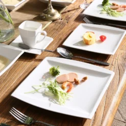 MALACASA, Serie Blance, 60 Tlg. Cremeweiß Porzellan Geschirrset Kombiservice Tafelservice Mit Je 12 Kaffeetassen, 12 Untertassen, 12 Dessertteller, 12 Suppenteller Und 12 Flachteller 6 MALACASA, Serie Blance, 60 Tlg. Cremeweiß Porzellan Geschirrset Kombiservice Tafelservice Mit Je 12 Kaffeetassen, 12 Untertassen, 12 Dessertteller, 12 Suppenteller Und 12 Flachteller -Küchenbedarf Laden 1f093786941a34530537a92fbeb6d9c8