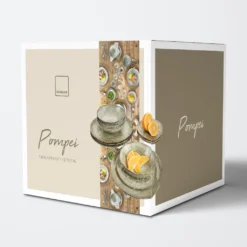Sänger SÄNGER Steingut Geschirrset Pompei, Tafelservice 12 Teilig Für 4 Personen -Küchenbedarf Laden 1fbadd42291d31e7e2dd8df5a61e0105