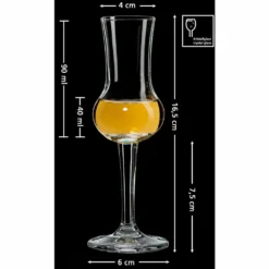 Ritzenhoff & Breker Grappaglas Mambo 4er Set, Schnapsgläser, Kristallglas, Klar, 90 Ml, 814248 -Küchenbedarf Laden 1fc4954699991d4223034b2ed51969cc