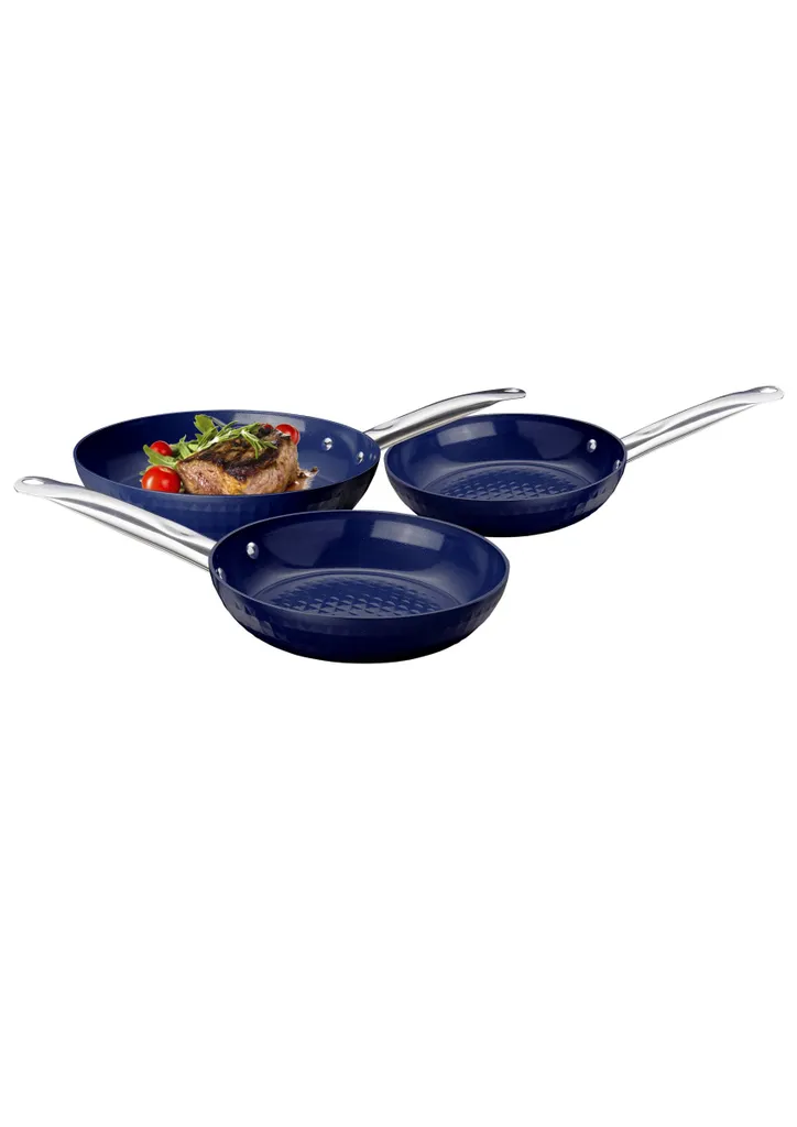 Ceraflon Prestige Diamant Pfannen-Set, blau, 3-teilig Ceraflon Prestige Diamant Pfannen-Set, Blau, 3-teilig -Küchenbedarf Laden 205c36bcf4194d086d5aecd453014f26