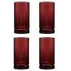Pasabahce Elysia Wassergläser Longdrinkgläser 4er Set Lang Rot 450ml 520015 -Küchenbedarf Laden 23850812f2c31fe4189abead45bfc958