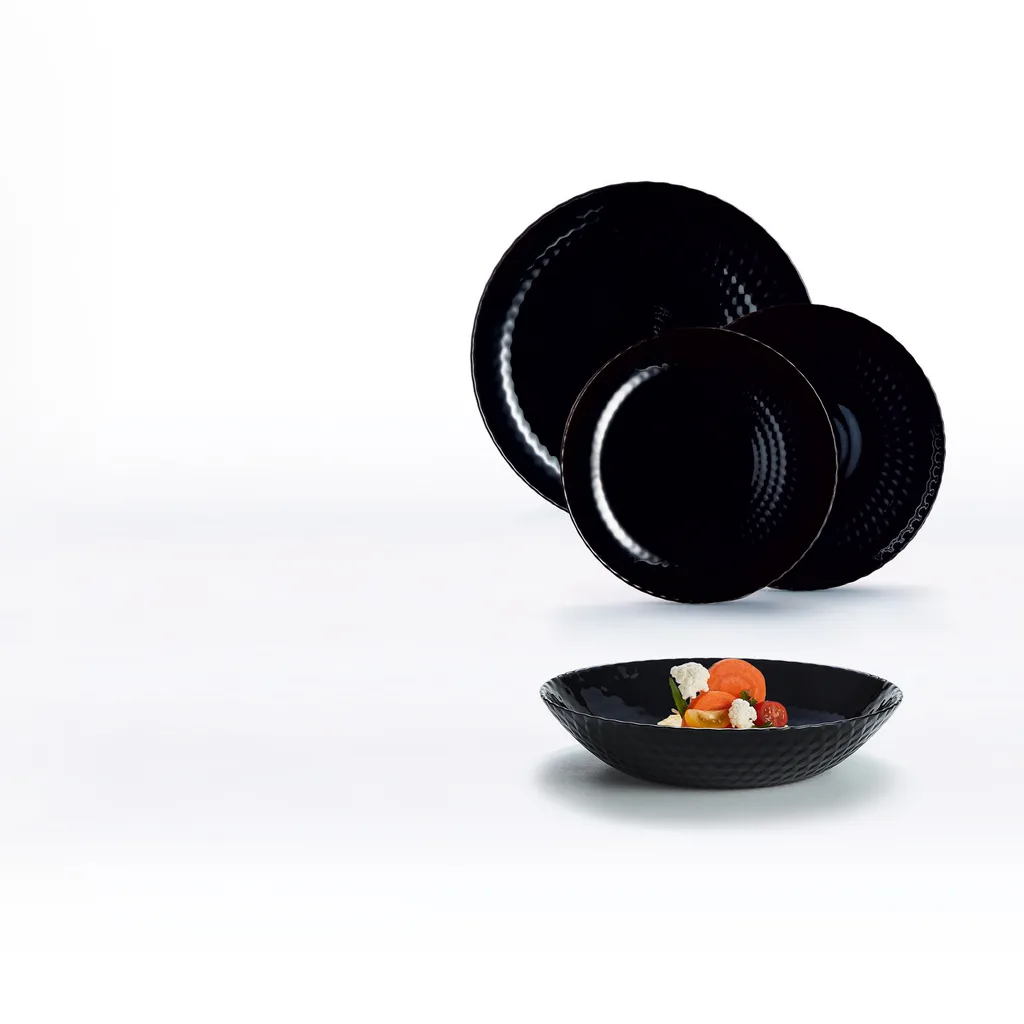 Tafelservice für 6 Personen Geschirr Set Diwali Granit 18 Tlg. LUMINARC Tafelservice Für 6 Personen Geschirr Set Diwali Granit 18 Tlg. LUMINARC -Küchenbedarf Laden 247384579db485ed0a8962ab5f26ef2f