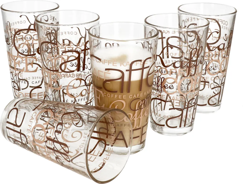 6er Latte Macchiato Gläser-Set 370 ml stapelbar Kaffee-Glas Cappuccino 6er Latte Macchiato Gläser-Set 370 Ml Stapelbar Kaffee-Glas Cappuccino -Küchenbedarf Laden 258e7f911317b816b16e73a8edf5fe94