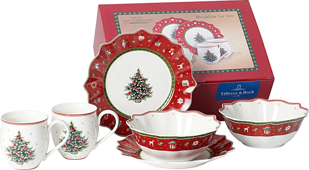 Villeroy & Boch Frühstücksset Toy's Delight rot,weiß Villeroy & Boch Frühstücksset Toy's Delight Rot,weiß -Küchenbedarf Laden 26eb5132b4d3c90e63be0a278f6f1a78