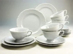 CreaTable 16135 Kombiservice Maria Theresia Für 6 Personen, Porzellan, Weiß (1 Set, 30-teilig) -Küchenbedarf Laden 2743d159c86cd3775cdae80906cf87c2 1