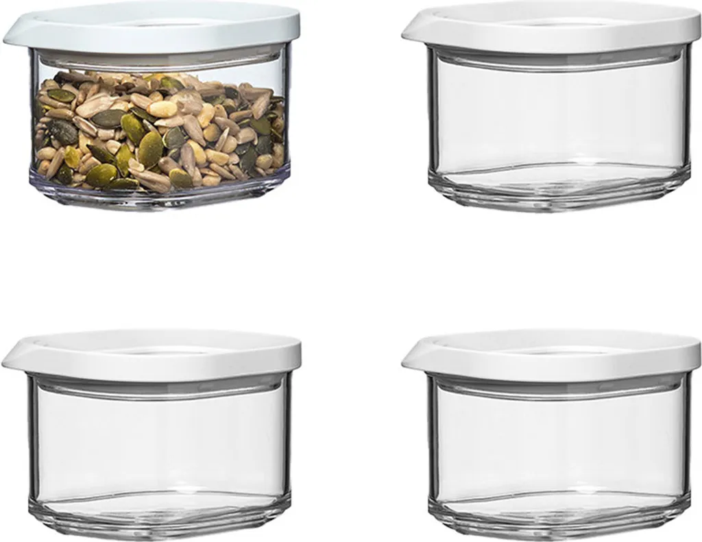 Mepal MODULA Mini Vorratsdose 175 ml 4er Set Mepal MODULA Mini Vorratsdose 175 Ml 4er Set -Küchenbedarf Laden 288dca11604ec206dbda466ba42535d3