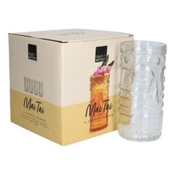 4x Mai Tai Glas 490 Ml Klarglas Cocktail-Kelch Tiki-Cocktail Rum-Longdrink Mai Tai Glass -Küchenbedarf Laden 28f947a8079246aff7ad82d41990794f
