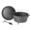 TAINO Dutch Oven 8 Liter Gusseisen-Topf Feuertopf Mit Füßen Deckel-Heber Dopf -Küchenbedarf Laden 2963cc8a79c221d70420b752925b3a33