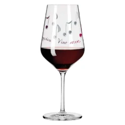 Herzkristall Rotweinglas #3 Von Angela Schiewer -Küchenbedarf Laden 2a30c3cf382a23d690df7914d424c006