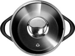 Smile MGK-12 Kochtopf, Geschmiedetes Aluminium, Schwarz -Küchenbedarf Laden 2c9a5dd49dcb66d5da2c65bd00acf70b