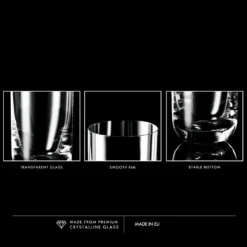 KROSNO Longdrinkgläser Wassergläser Trinkgläser | Set Von 6 | 360 ML | Glamour Kollektion | Perfekt Für Zuhause, Restaurants Und Partys | Spülmaschinenfest -Küchenbedarf Laden 2d0fb1b14aa66141e0b69a1b514b4c68