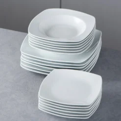 MALACASA, Serie Julia, 36 Tlg. Set Porzellan Geschirrset Tafelservice Mit Kuchenteller, Flachteller Und Suppenteller Für 12 Personen 8 MALACASA, Serie Julia, 36 Tlg. Set Porzellan Geschirrset Tafelservice Mit Kuchenteller, Flachteller Und Suppenteller Für 12 Personen -Küchenbedarf Laden 2d64607e214485f5b0baf6577235a3bc