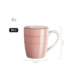 Mäser 931499 Lumaca Vintage Geschirr-Set Für 4 Personen, Handbemaltes Keramik Kombiservice, Steingut, Bunt, 16-teilig (1 Set) -Küchenbedarf Laden 2ea427e5c800409d018236c386032044