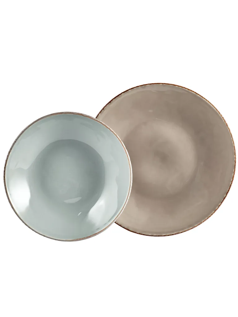 CreaTable 14397 Tafelservice Organic Oslo für 6 Personen, Steingut (1 Set, 12-teilig) CreaTable 14397 Tafelservice Organic Oslo Für 6 Personen, Steingut (1 Set, 12-teilig) -Küchenbedarf Laden 2eb2c33fee926a748765b3c0cac08e66