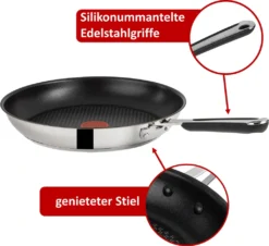 Tefal E76 Jamie Oliver Pfannenset Induktion 6 TLG Set 12,- Hohe Wokpfanne Mit Deckel 28cm, Pfanne 28 Cm + 24cm, Edelstahl 18/10 Rostfrei, Spülmaschinenfest, Antihaft-beschichtet 7 Tefal E76 Jamie Oliver Pfannenset Induktion 6 TLG Set 12,- Hohe Wokpfanne Mit Deckel 28cm, Pfanne 28 Cm + 24cm, Edelstahl 18/10 Rostfrei, Spülmaschinenfest, Antihaft-beschichtet -Küchenbedarf Laden 31b51111b9a9822dc02cb5b244c2937e