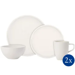 VILLEROY & BOCH Artesano Einsteigerset 8 Tlg. Tellerset Geschirr-Service Kaffeetassen Schalen -Küchenbedarf Laden 33765669a0405aca5f06a0570d7fa4e4