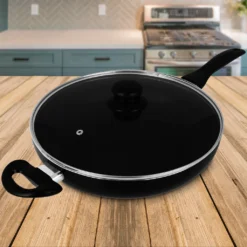 Löwenthal Pfanne Mit Glasdeckel 28cm Schmorpfanne Antihaft Hochraumpfanne Bratpfanne Induktion Grillpfanne Pfanne Universalpfanne -Küchenbedarf Laden 347bbd5fc25cef3e5d44a82ffc2547fd