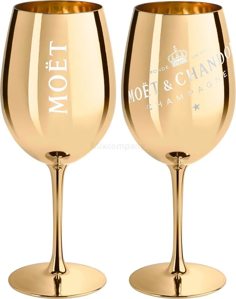 Moet & Chandon Champagne Champagner Glas Gläser Set - 2er Set gold Moet & Chandon Champagne Champagner Glas Gläser Set - 2er Set Gold -Küchenbedarf Laden 357f9256e8a243f1a1d2d3e322b6684f