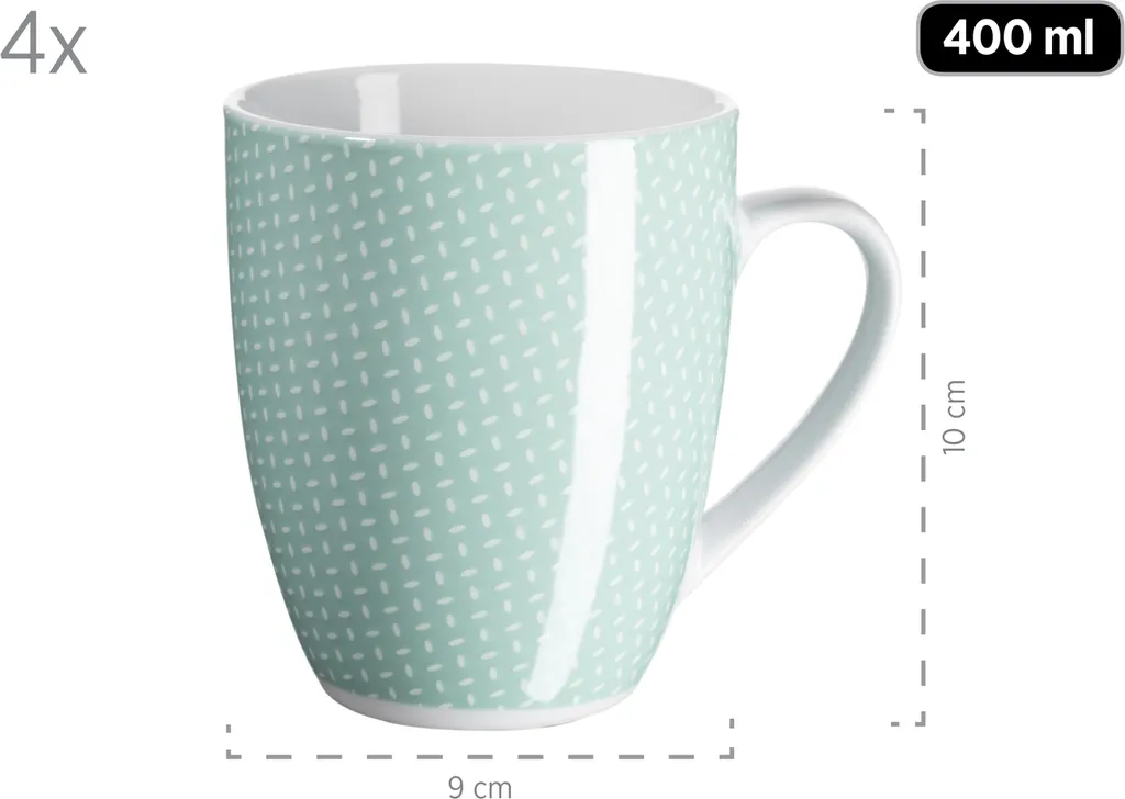 Mäser 931565 Kombiservice Kitchen Time II für 4 Personen, Porzellan, grün (1 Set, 16-teilig) Mäser 931565 Kombiservice Kitchen Time II Für 4 Personen, Porzellan, Grün (1 Set, 16-teilig) -Küchenbedarf Laden 3744fd37d5465d0b3583c9425b52a697