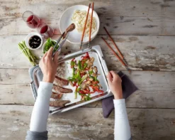 Demeyere Teppanyaki 40850-956-0 Bratpfanne, Edelstahl, Induktionsherd-geeignet -Küchenbedarf Laden 3ae981b1e134214f91e26fc41f1aabe3