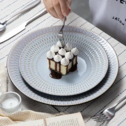 Kombiservice Steinzeug, Vancasso PLUVO Tafelservice, 16-teiliges Ess Geschirrset Mit Je 4 Speisetellern, Kuchentellern, Schalen Und Tassen Für 4 Personen 6 Kombiservice Steinzeug, Vancasso PLUVO Tafelservice, 16-teiliges Ess Geschirrset Mit Je 4 Speisetellern, Kuchentellern, Schalen Und Tassen Für 4 Personen -Küchenbedarf Laden 3b31043b48eceba82c675d1d794d526d