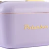 Kühlbox | Passive Kühlbox | Kühltaschen Polar In Retro Vintage Design Aus Kunststoff Mit Polystyrol (Airpop) Thermische Isolierung, 20L In Lila -Küchenbedarf Laden 3b9809099bc4a38c34eb19622cb172ee