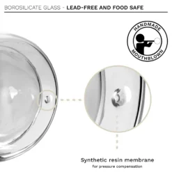 Creano 6er-Set Thermo-Tasses "Hummi" Für Tee/Latte Macchiato, Doppelwandig, Mit Kolibri-Muster | 250ml In Exklusiver Geschenkpackung -Küchenbedarf Laden 3dffffe8ae824b33349e3819613803fb