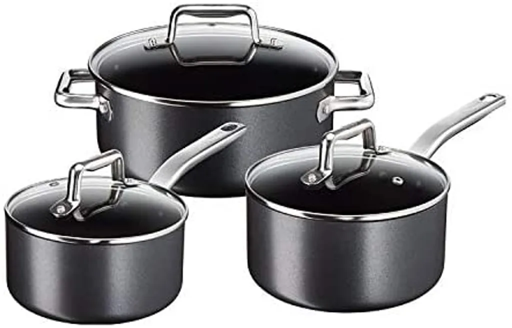 Tefal C55654 PROGRADE Topfset Pfannenset Induktion 8 TLG, UVP 299€, für alle Herdarten, Antihaft Pfannen 26 cm + 30 cm, Topf 24cm, Stieltopf 20 cm + 18 cm, Spülmaschinenfest Tefal C55654 PROGRADE Topfset Pfannenset Induktion 8 TLG, UVP 299€, Für Alle Herdarten, Antihaft Pfannen 26 Cm + 30 Cm, Topf 24cm, Stieltopf 20 Cm + 18 Cm, Spülmaschinenfest -Küchenbedarf Laden 3f380fdc1b271d5cc570c639b3243ace